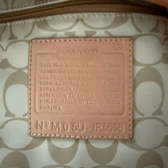 Coach Hampton Nylon Weekend Tote - Picture 5 of 7